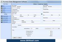 Purchase Order Organizer screenshot