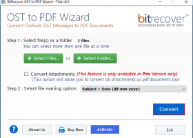 OST To PDF Exporter screenshot