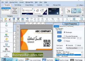 Create Own Business Card Software screenshot