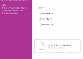 RAR Password Unlocker screenshot