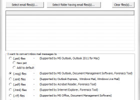 Import EML to Outlook 2007 screenshot