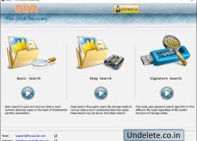 Pen Drive Files Undelete screenshot