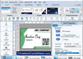 Printable Business Cards Maker screenshot