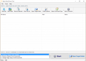 Batch Word Power Tool screenshot