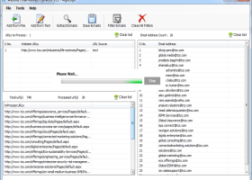 Website Email Address Extractor screenshot
