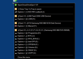 OpenCloseDriveEject screenshot