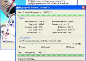 High Speed Verifier screenshot