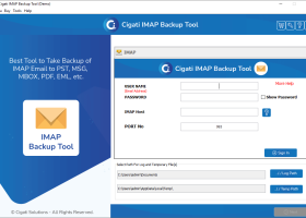 IMAP Mail Backup Tool screenshot