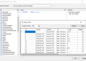 Zendesk SSIS Components by Devart screenshot