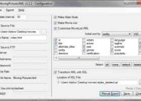 MovingPicturesXML screenshot