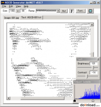 ASCII Generator dotNET screenshot