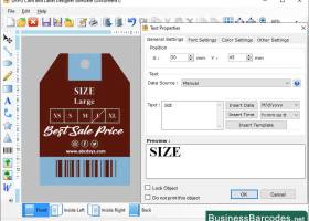 Import Barcode Labels Design screenshot