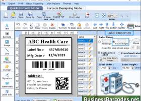 Pharmacy Barcodes Maker Application screenshot