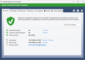 zebNet Backup for Outlook Free Edition screenshot