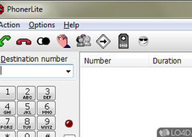 PhonerLite Portable screenshot