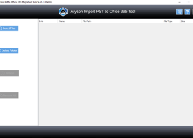 Aryson Import PST to Office 365 Tool screenshot