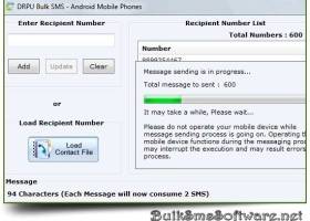 Android PC SMS screenshot