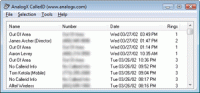 AnalogX CallerID screenshot