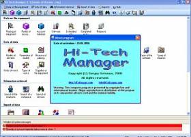 Hi-Tech Manager screenshot