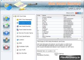 SIM Card Recovery Tool screenshot