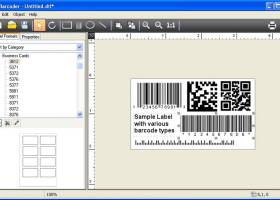 iBarcoder, Windows barcode generator screenshot