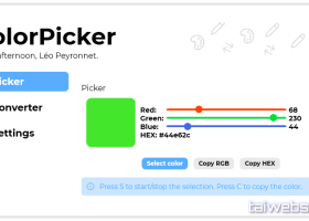 ColorPicker Max screenshot