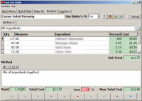 Food Cost Studio screenshot