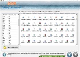 Memory Storage Data Recovery screenshot