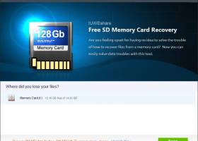 Free SD Memory Card Recovery screenshot