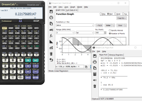 DreamCalc Graphing Edition screenshot