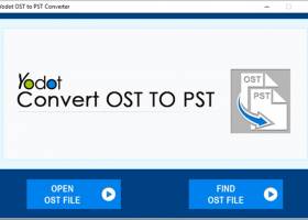 Yodot OST to PST Converter screenshot