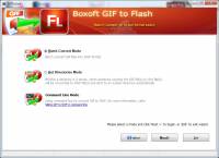 Boxoft GIF To Flash screenshot