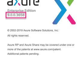 Axure RP Enterprise Edition screenshot