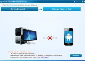 Vibosoft Android SMS + Contacts Recovery screenshot