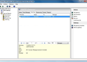 Diafaan SMS Server - full edition (formerly Diafaan Message Server) screenshot