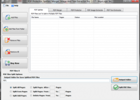 PDF Protector, Splitter and Merger PRO screenshot