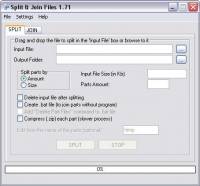 Split Files screenshot