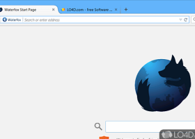 Waterfox Portable screenshot