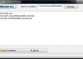 Batch URL Downloader screenshot