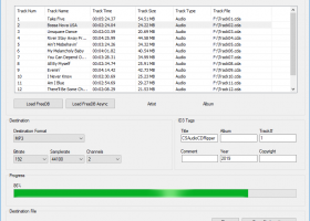 CSAudioCDRipper screenshot