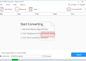 WordtoPDF Converter screenshot