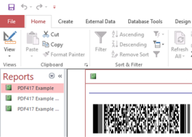 PDF417 Font and Encoder Suite screenshot