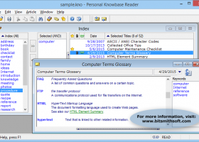 Personal Knowbase Reader screenshot