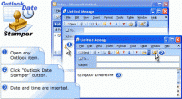 Outlook Date Stamper screenshot