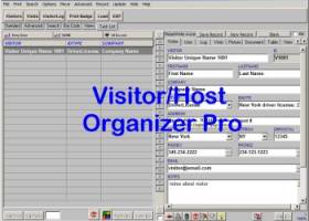 Visitor/Host Organizer Pro screenshot