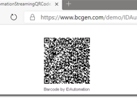 Streaming Barcode Server for IIS screenshot