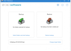 O&O FileBackup screenshot