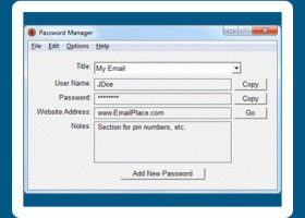 Password Manager screenshot