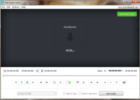 Free Audio Editor screenshot