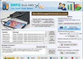 GSM Mobile SMS Messaging Software screenshot